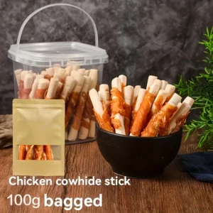 Chicken Wrapped Rawhide Sticks,