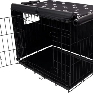 Durable Windproof Dog Crate Cover for 24-48 Inch Wire Kennels