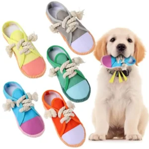 5 Pack Dog Chew Toys Shoes
